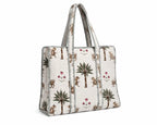 The Ranthambore Quilted Hand-Block Printed Cotton Tote Bag